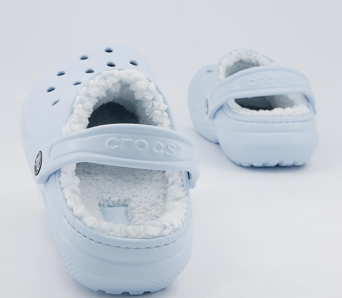 Crocs Classic Lined Clogs Crocs Classic Lined Clogs Mineral Blue