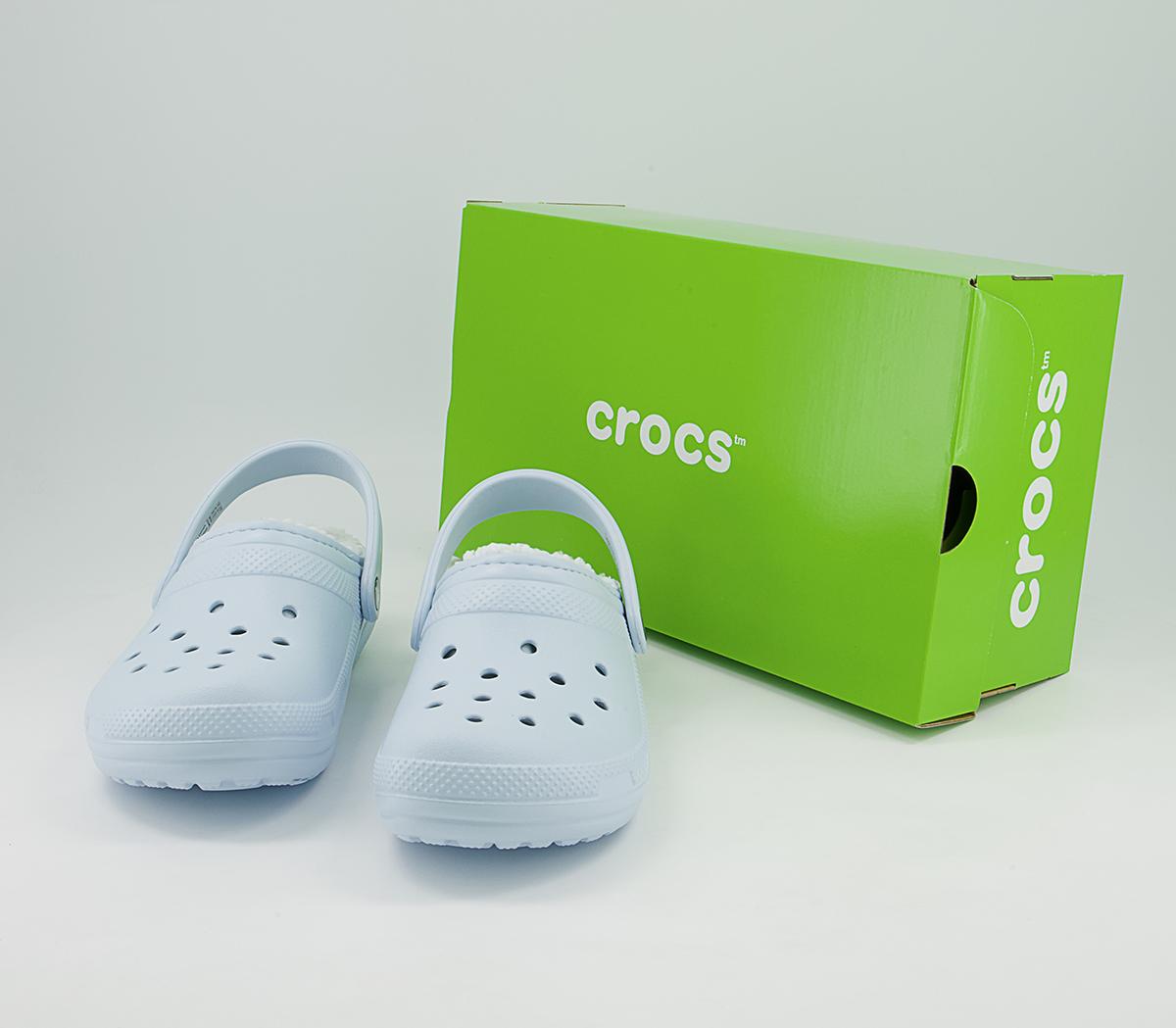 Crocs Classic Lined Clogs Crocs Classic Lined Clogs Mineral Blue