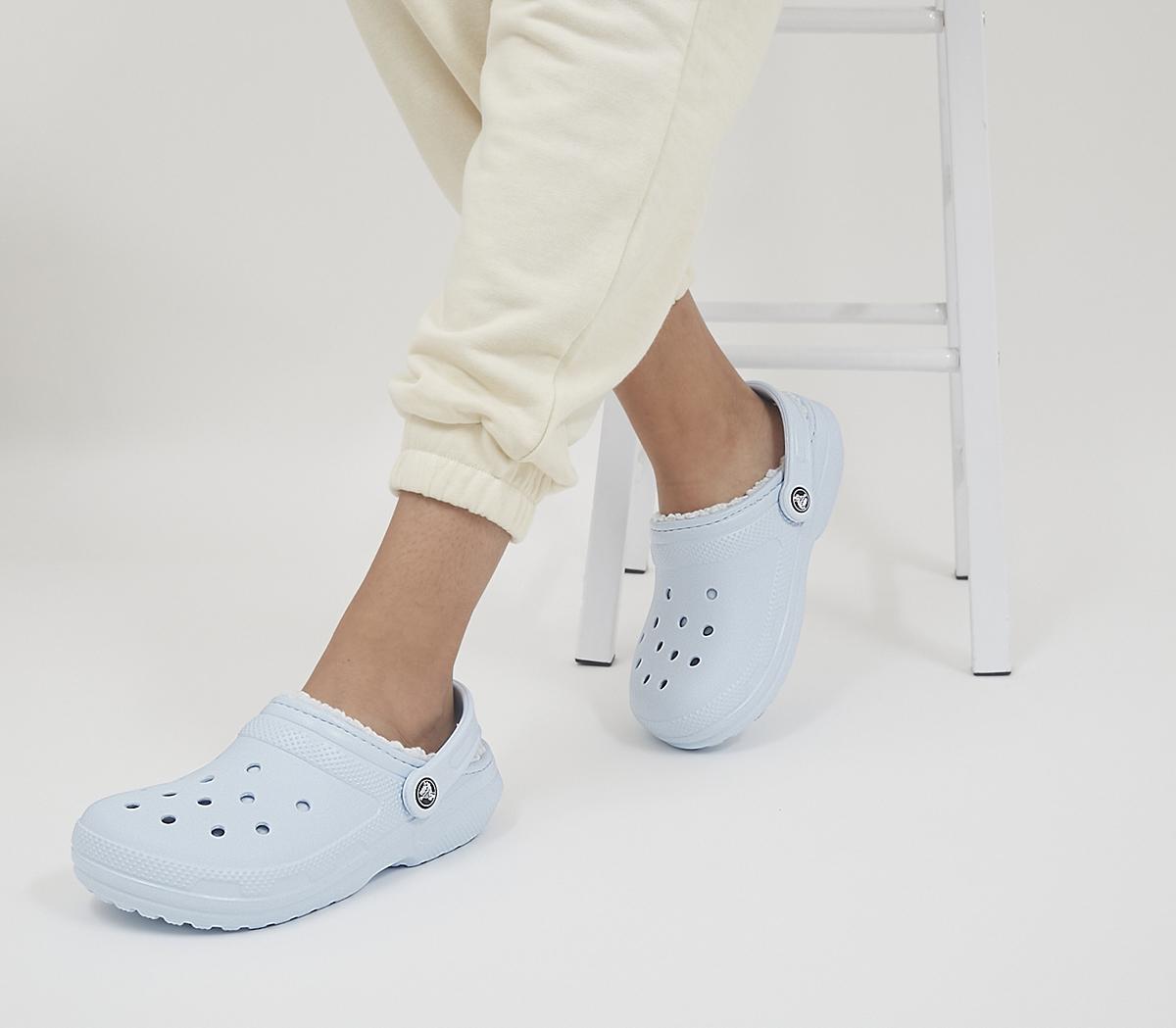 Blue lined hot sale crocs