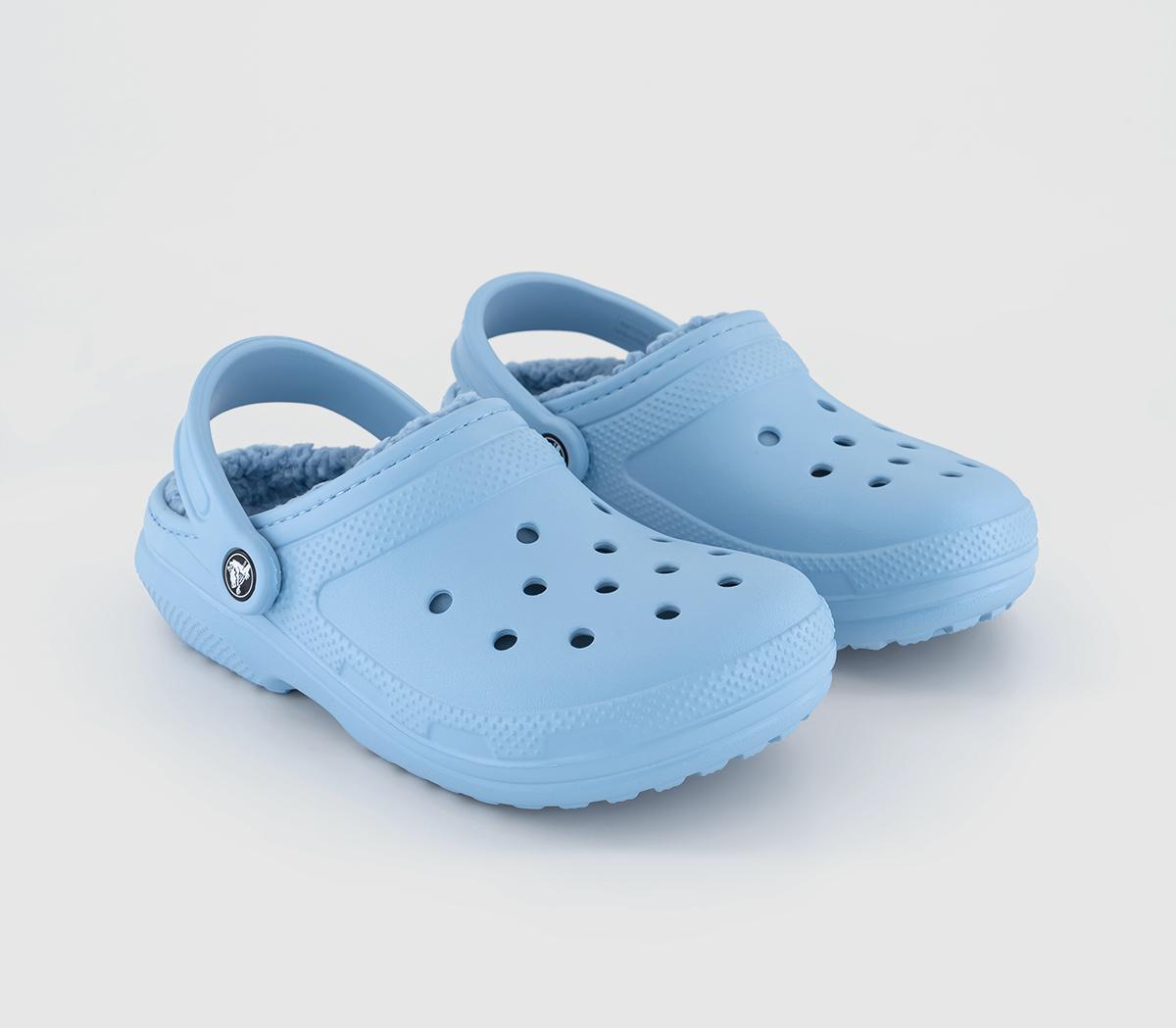 Crocs Classic Lined Crocs Blue Calcite - Flat Shoes for Women