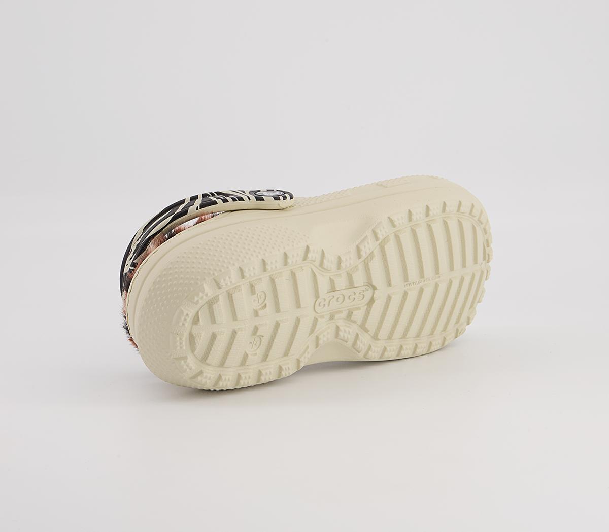 Crocs Classic Lined Crocs Crocs Classic Lined Crocs Bone Leopard