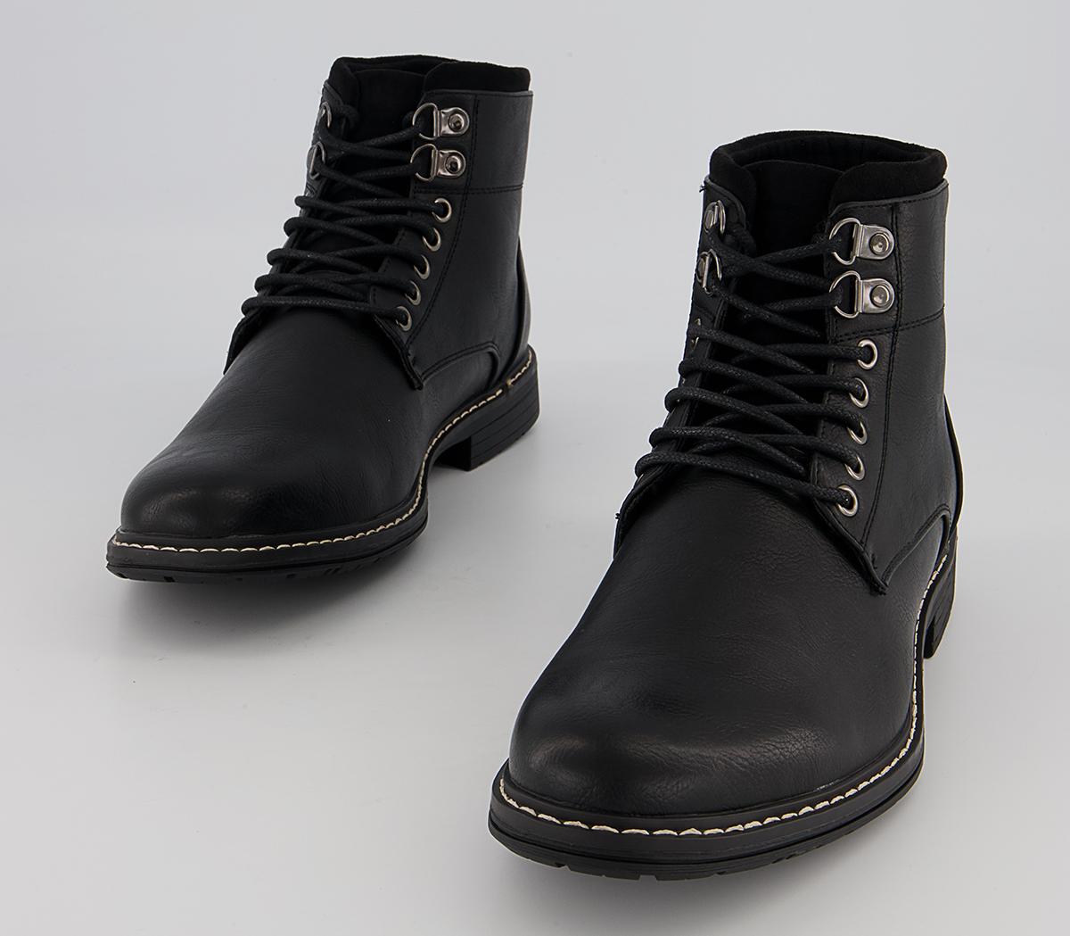 Office Bristol Plain Toe Ankle Boots Office Bristol Plain Toe Ankle Boots Black