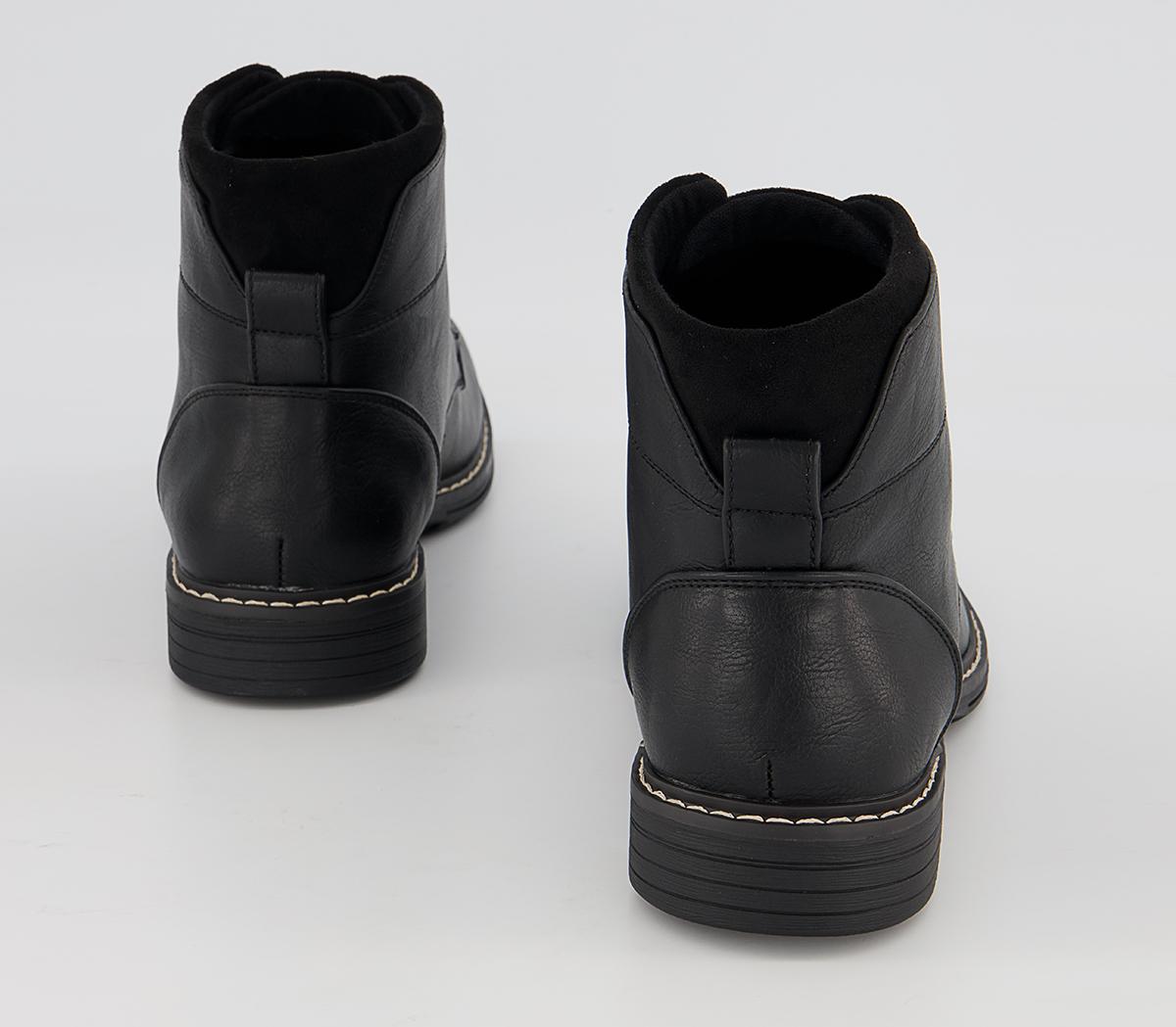 Office Bristol Plain Toe Ankle Boots Office Bristol Plain Toe Ankle Boots Black