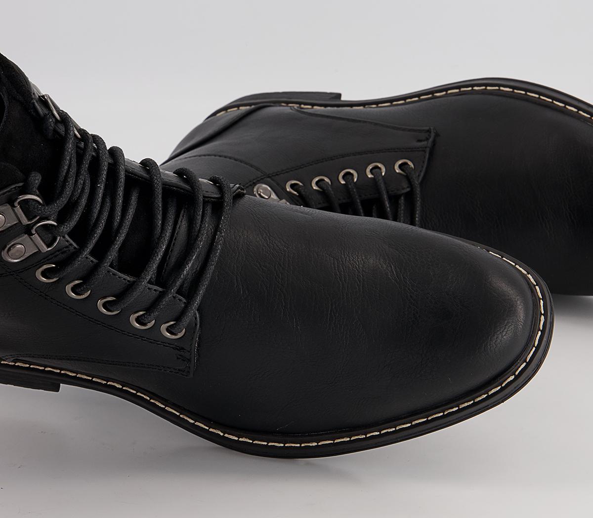 Office Bristol Plain Toe Ankle Boots Office Bristol Plain Toe Ankle Boots Black