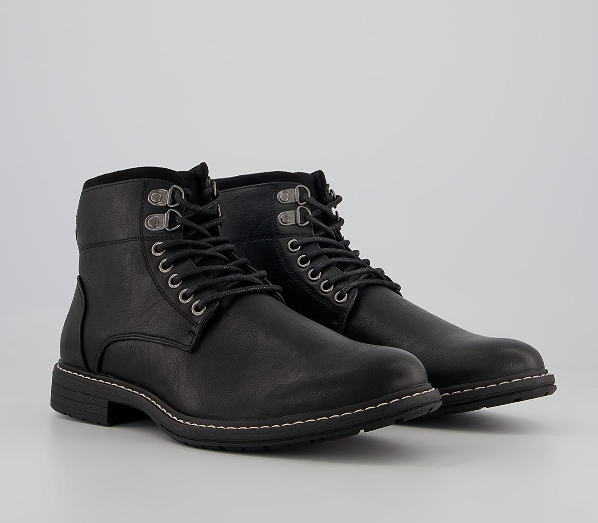 Office Bristol Plain Toe Ankle Boots Office Bristol Plain Toe Ankle Boots Black