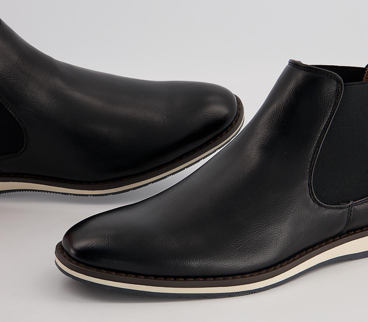 Office Brussels Hybrid Sole Chelsea Boots Office Brussels Hybrid Sole Chelsea Boots Black