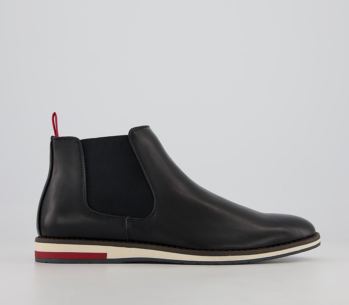OFFICE Brussels Hybrid Sole Chelsea Boots Black - Men’s Boots