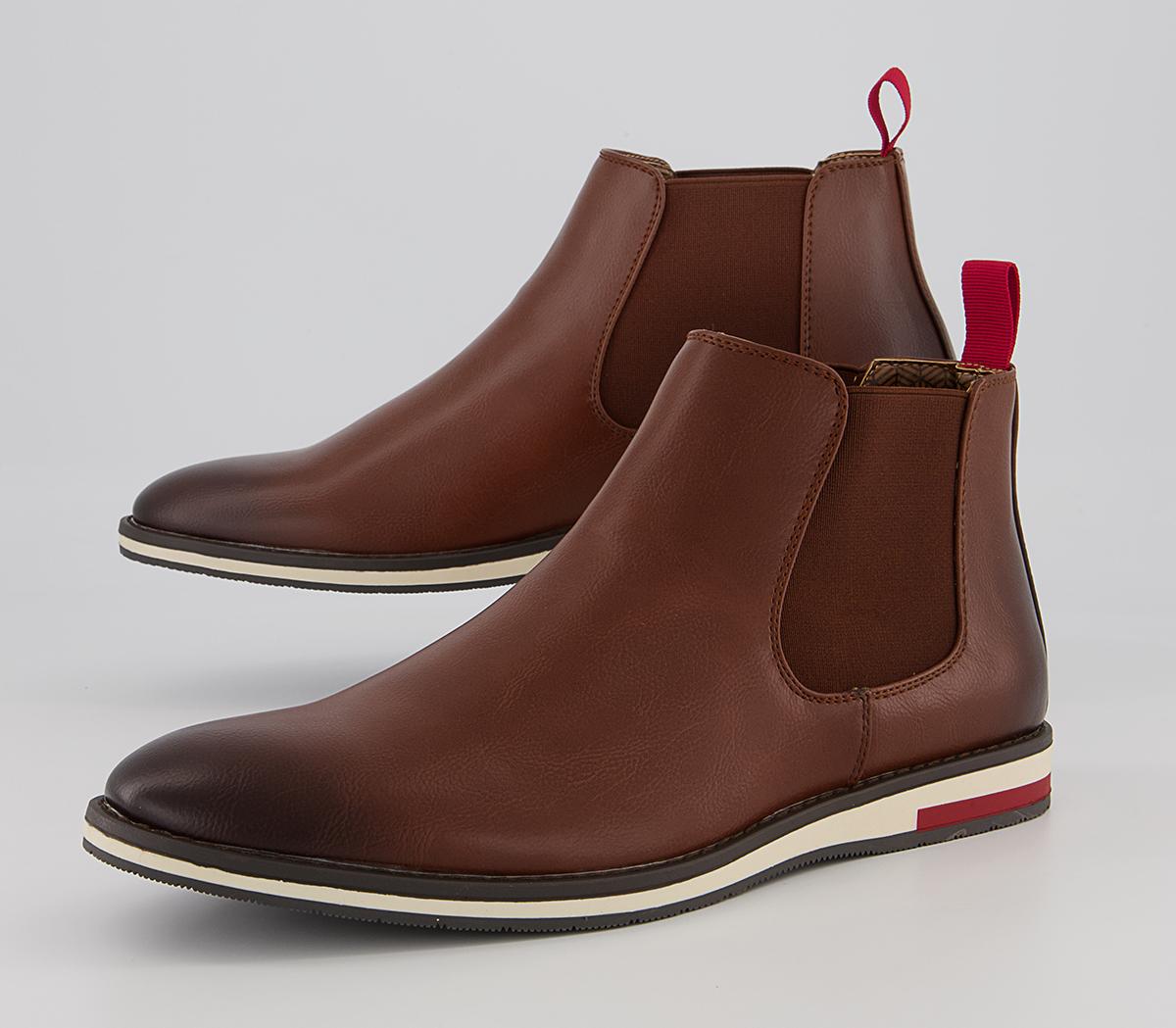 Office Brussels Hybrid Sole Chelsea Boots Office Brussels Hybrid Sole Chelsea Boots Tan