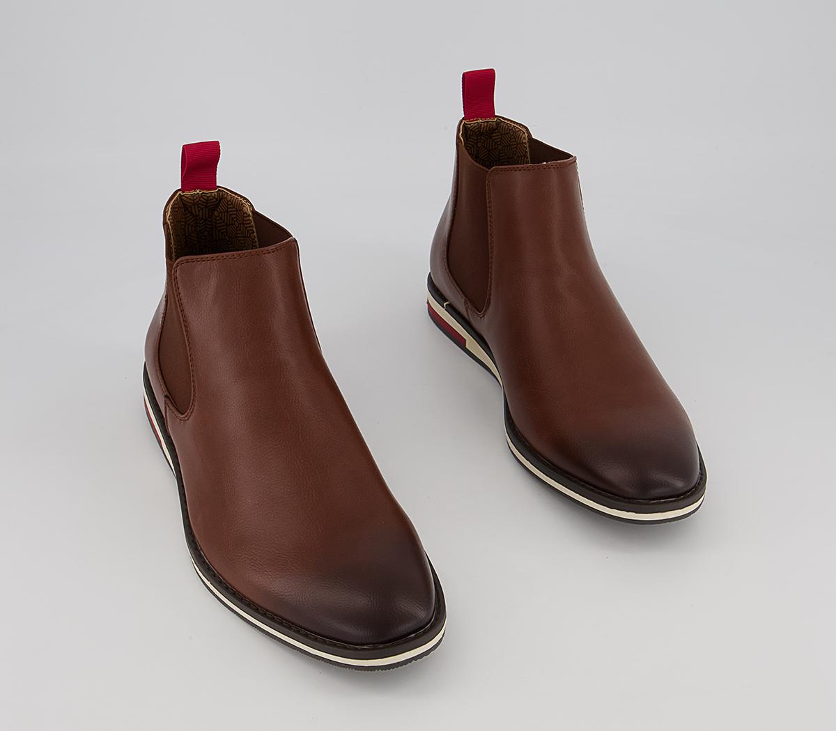 Office Brussels Hybrid Sole Chelsea Boots Office Brussels Hybrid Sole Chelsea Boots Tan