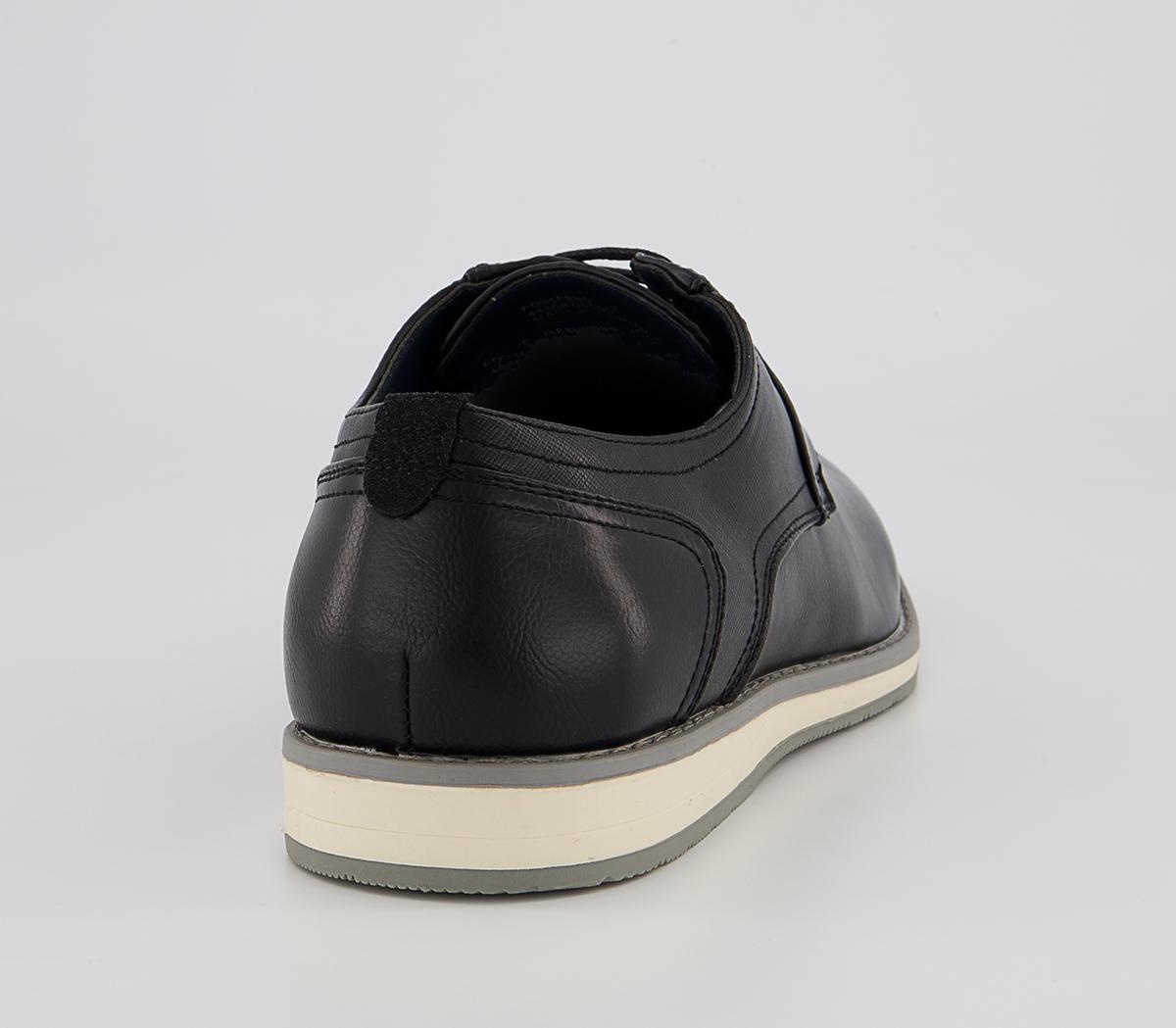 Office Charlton Casual Derby Hybrid Shoes Office Charlton Casual Derby Hybrid Shoes Black