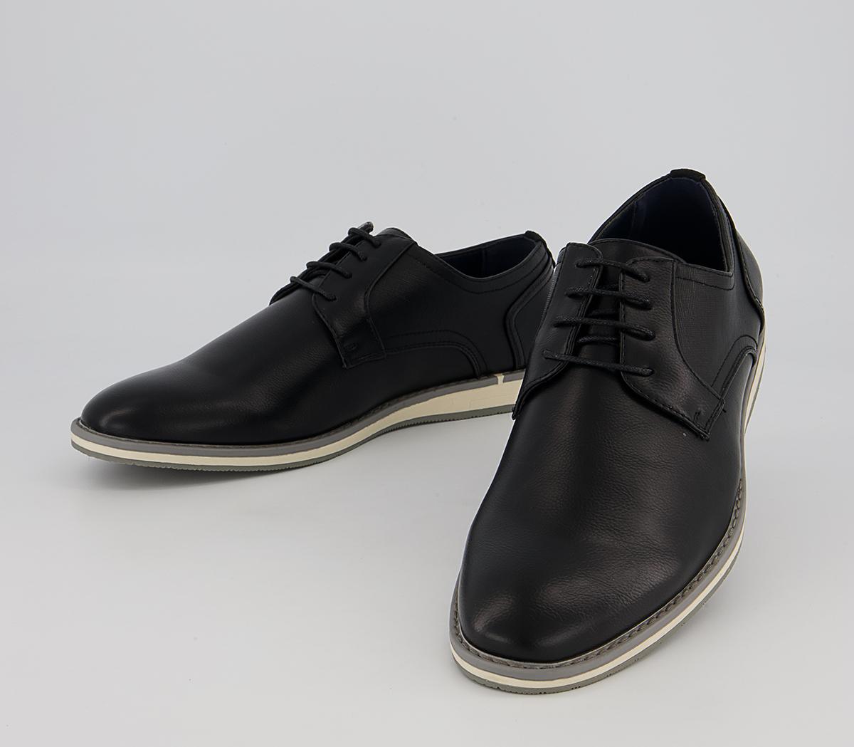 Office Charlton Casual Derby Hybrid Shoes Office Charlton Casual Derby Hybrid Shoes Black