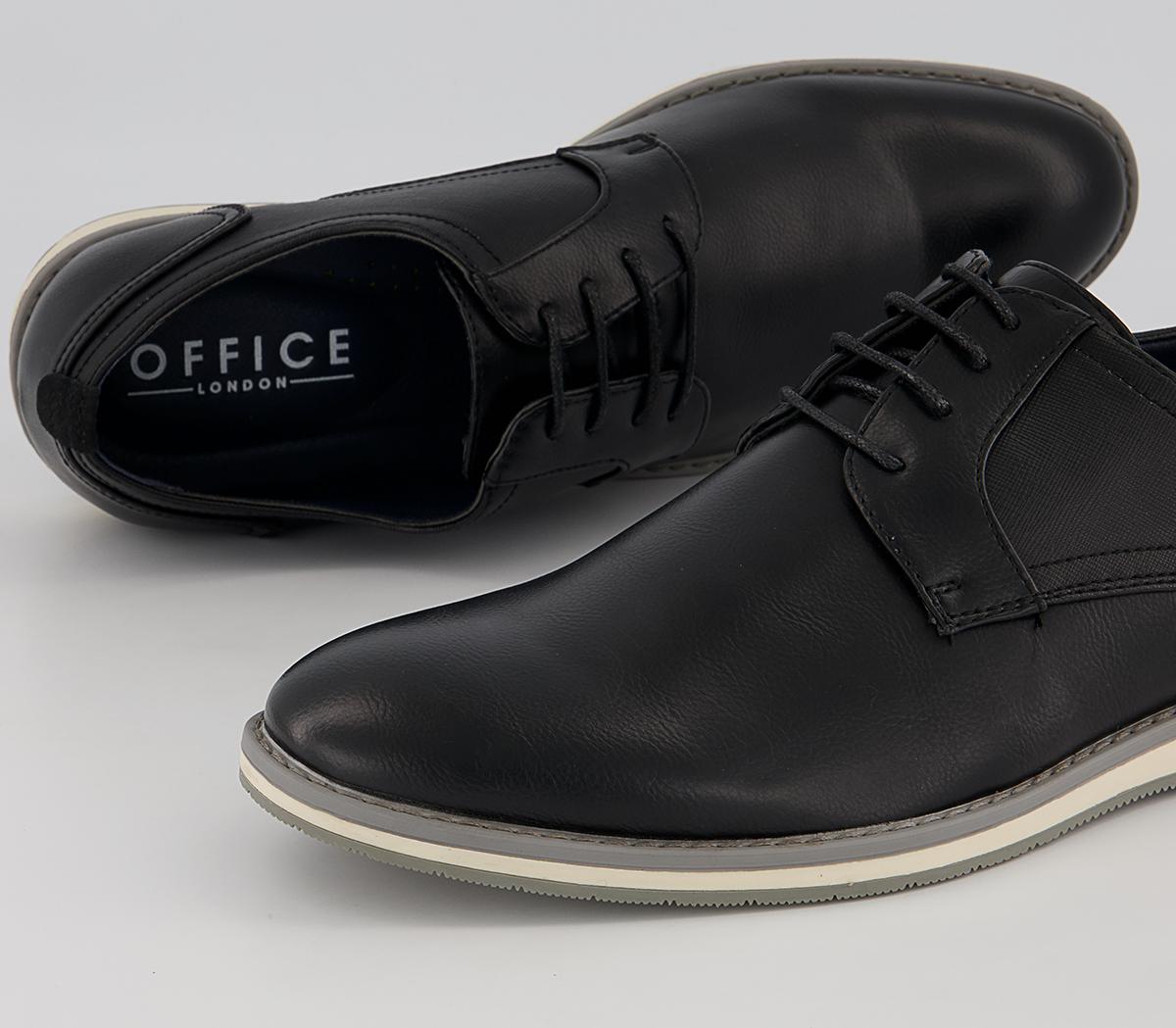 Office Charlton Casual Derby Hybrid Shoes Office Charlton Casual Derby Hybrid Shoes Black