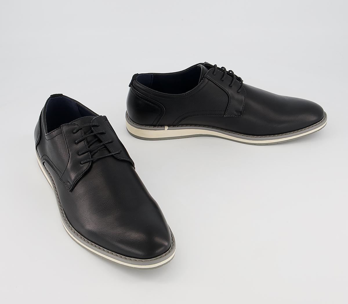 Office Charlton Casual Derby Hybrid Shoes Office Charlton Casual Derby Hybrid Shoes Black