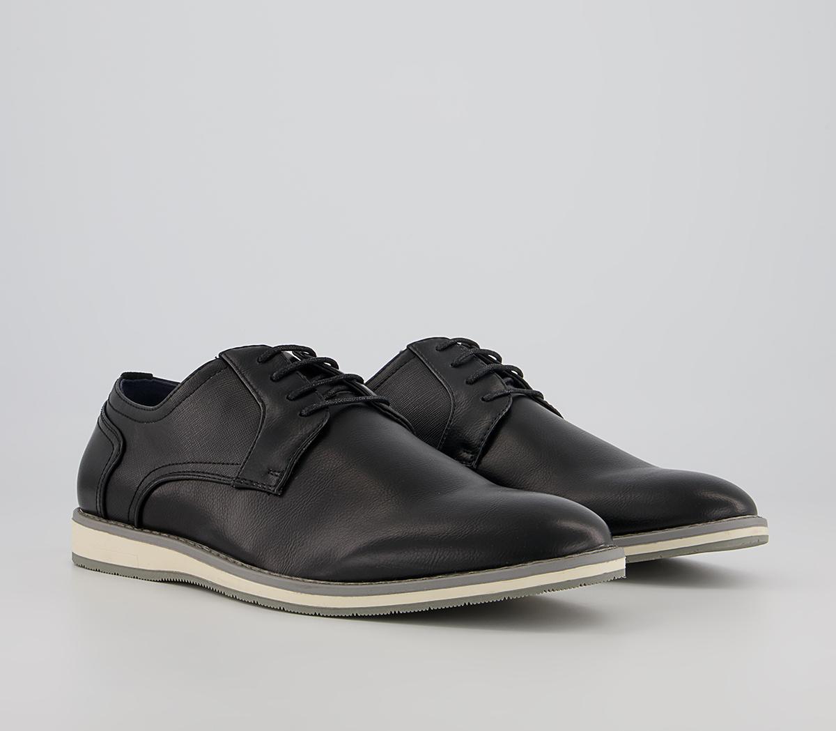 Office Charlton Casual Derby Hybrid Shoes Office Charlton Casual Derby Hybrid Shoes Black