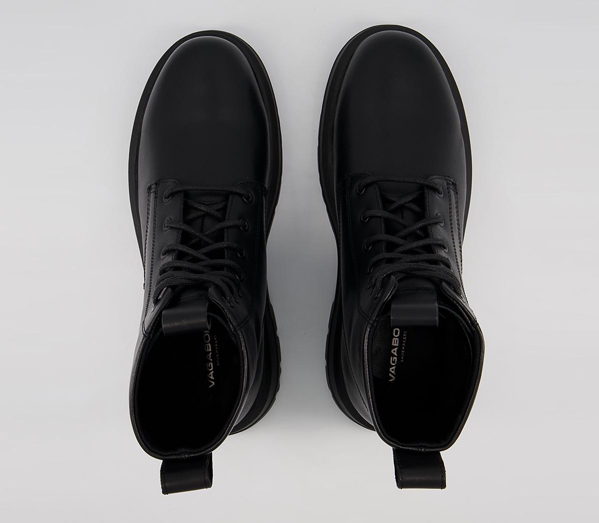 Vagabond Shoemakers Jeff Lace Up Boots Vagabond Shoemakers Jeff Lace Up Boots Black