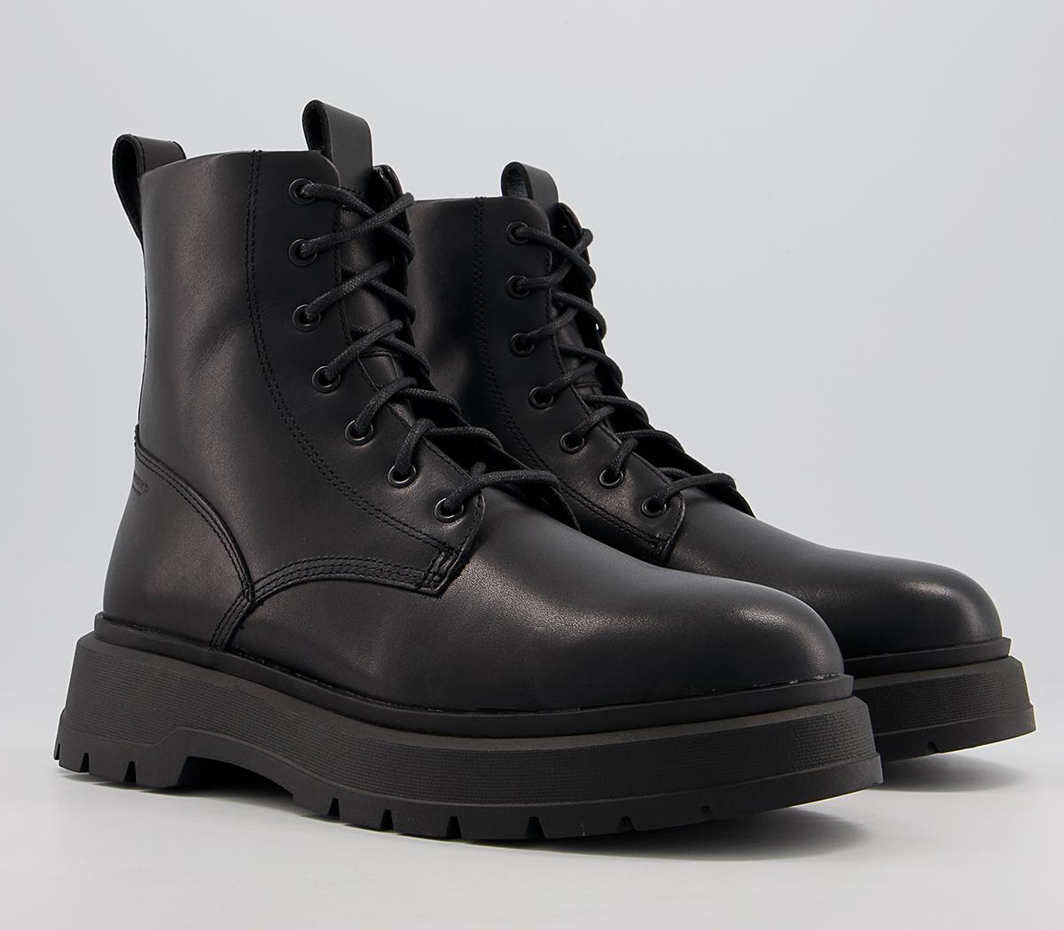 Vagabond Shoemakers Jeff Lace Up Boots Vagabond Shoemakers Jeff Lace Up Boots Black