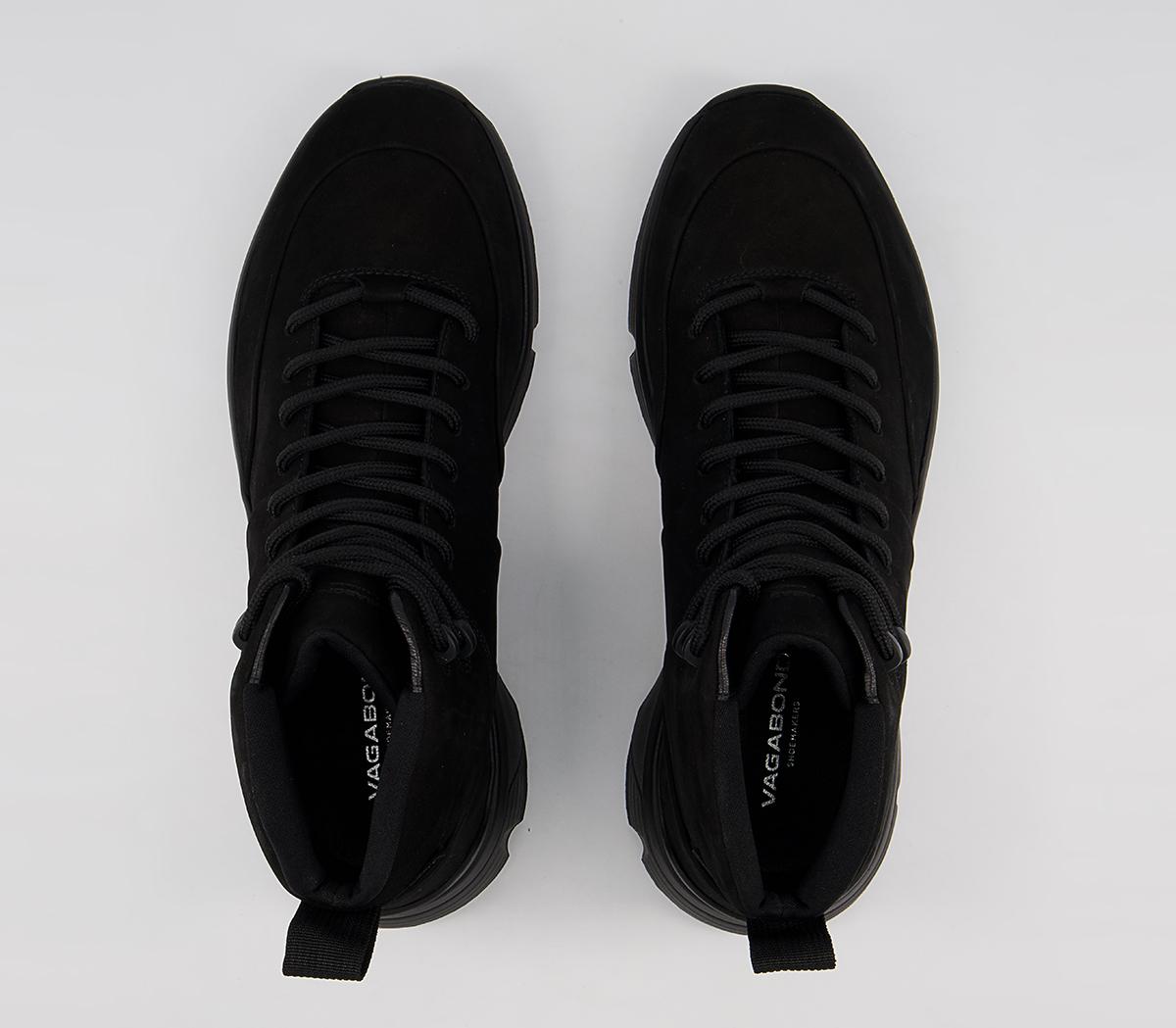 Vagabond Shoemakers Quincy Hiker Boots Vagabond Shoemakers Quincy Hiker Boots Black Nubuck