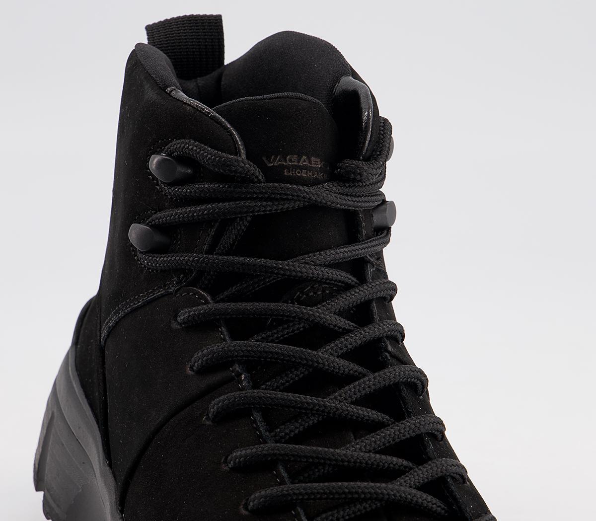 Vagabond Shoemakers Quincy Hiker Boots Vagabond Shoemakers Quincy Hiker Boots Black Nubuck