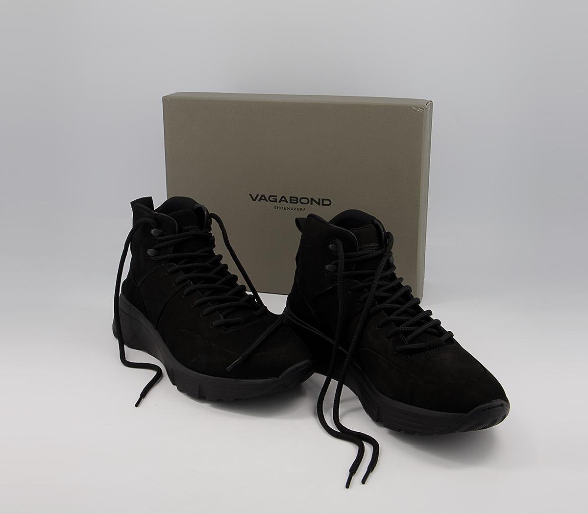 Vagabond Shoemakers Quincy Hiker Boots Vagabond Shoemakers Quincy Hiker Boots Black Nubuck