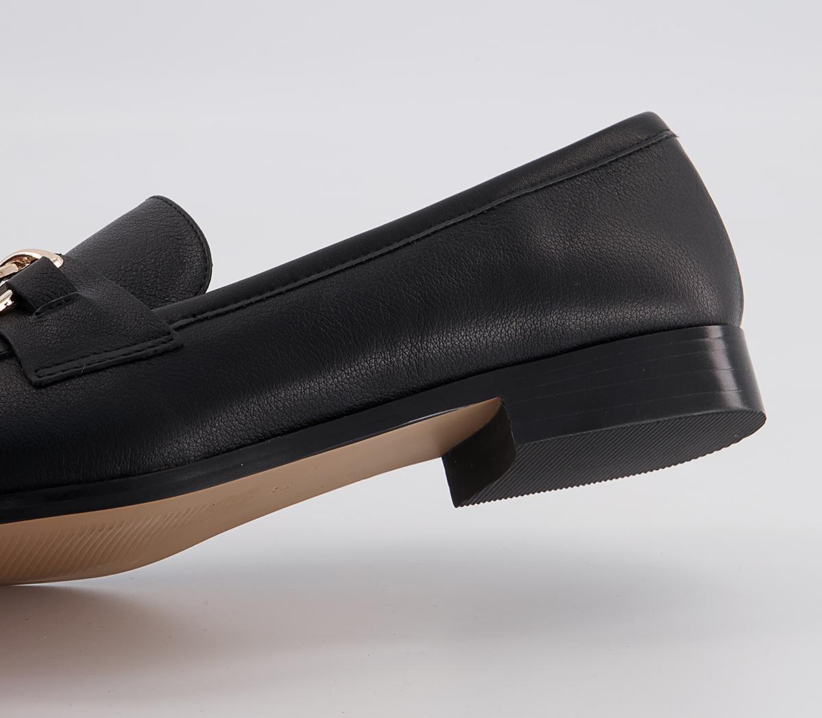Office Fitzrovia Tassel Trim Loafers Office Fitzrovia Tassel Trim Loafers Black Leather