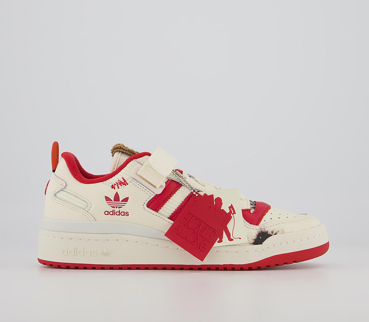 adidasForum Home Alone TrainersCream White Collegiate Red