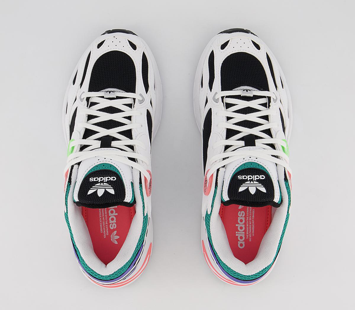 adidas Astir Trainers adidas Astir Trainers White Black Acid Red