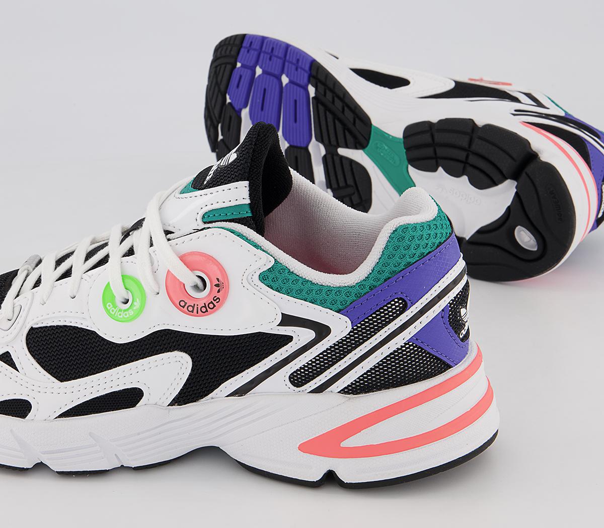 adidas Astir Trainers adidas Astir Trainers White Black Acid Red