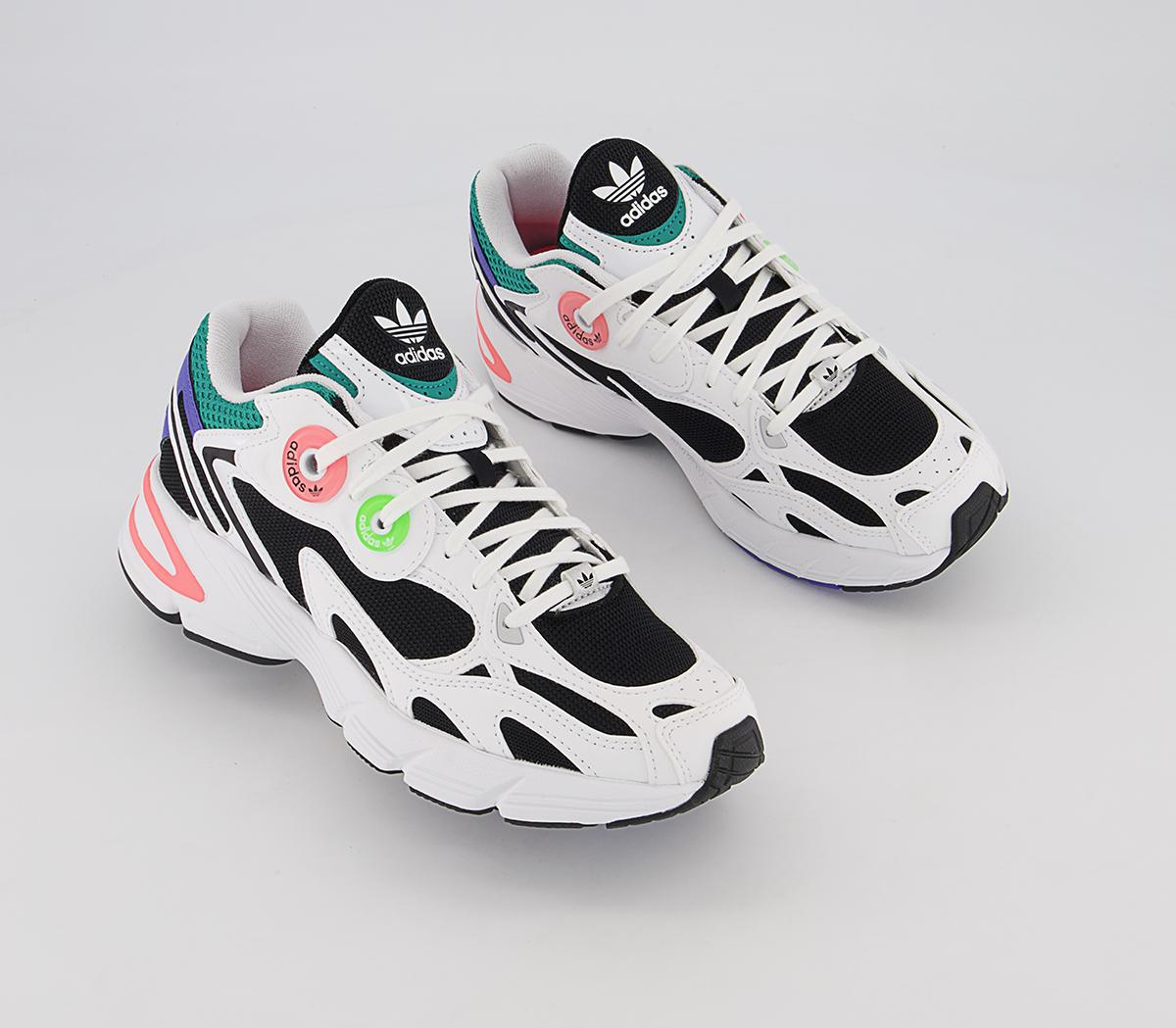 adidas Astir Trainers adidas Astir Trainers White Black Acid Red