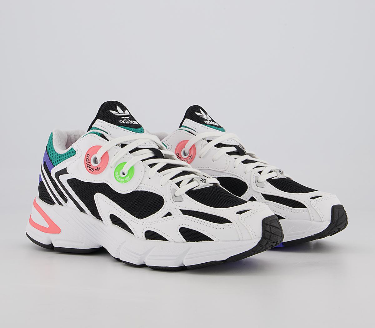 adidas Astir Trainers adidas Astir Trainers White Black Acid Red