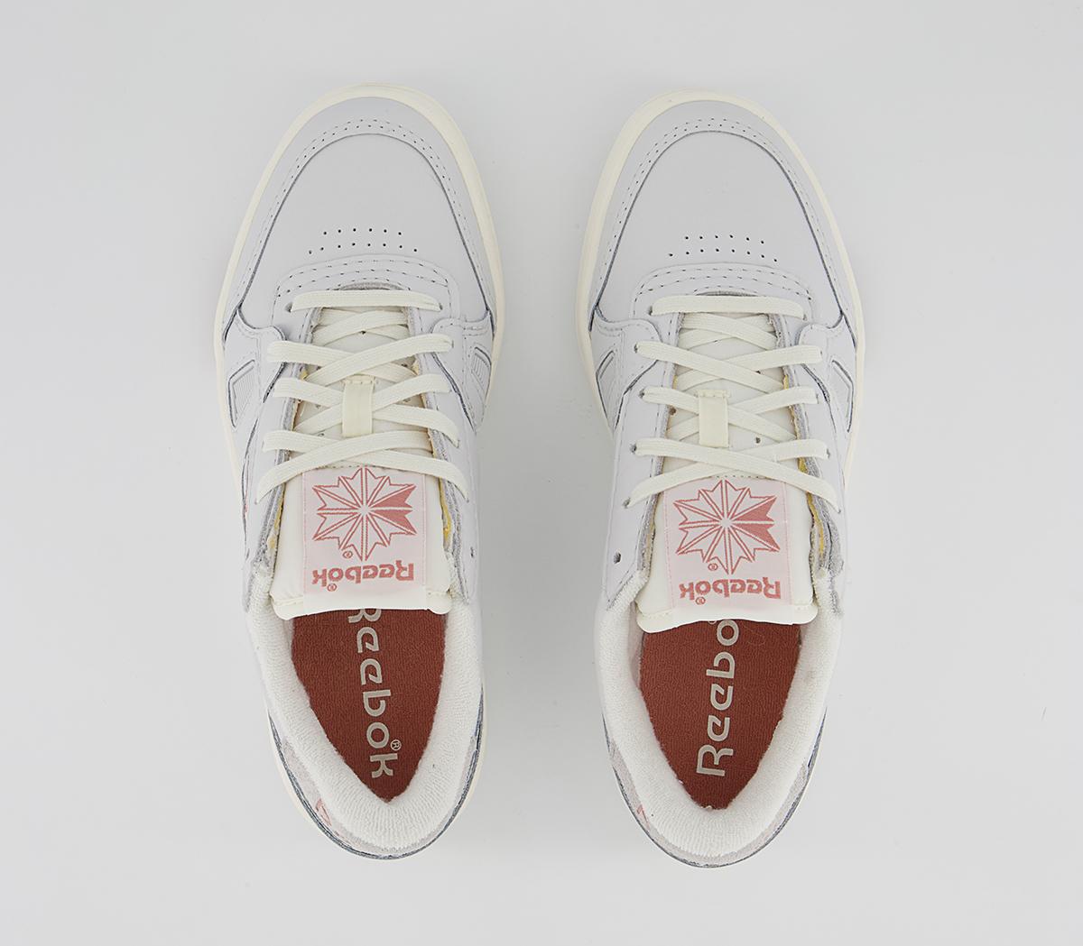 Reebok Lt Court Trainers Reebok Lt Court Trainers White Pink