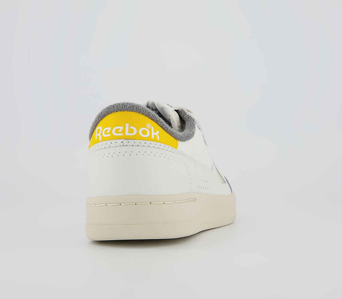 Reebok Lt Court Trainers Reebok Lt Court Trainers White Yellow