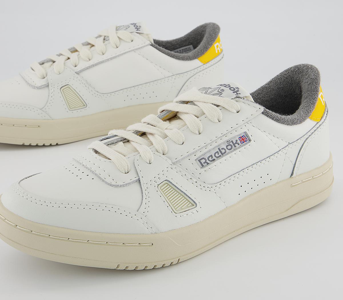 Reebok Lt Court Trainers Reebok Lt Court Trainers White Yellow