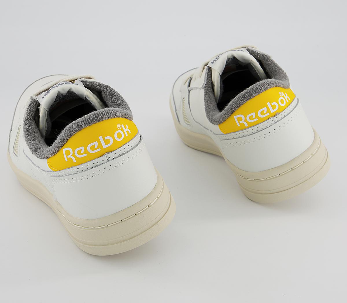 Reebok Lt Court Trainers Reebok Lt Court Trainers White Yellow