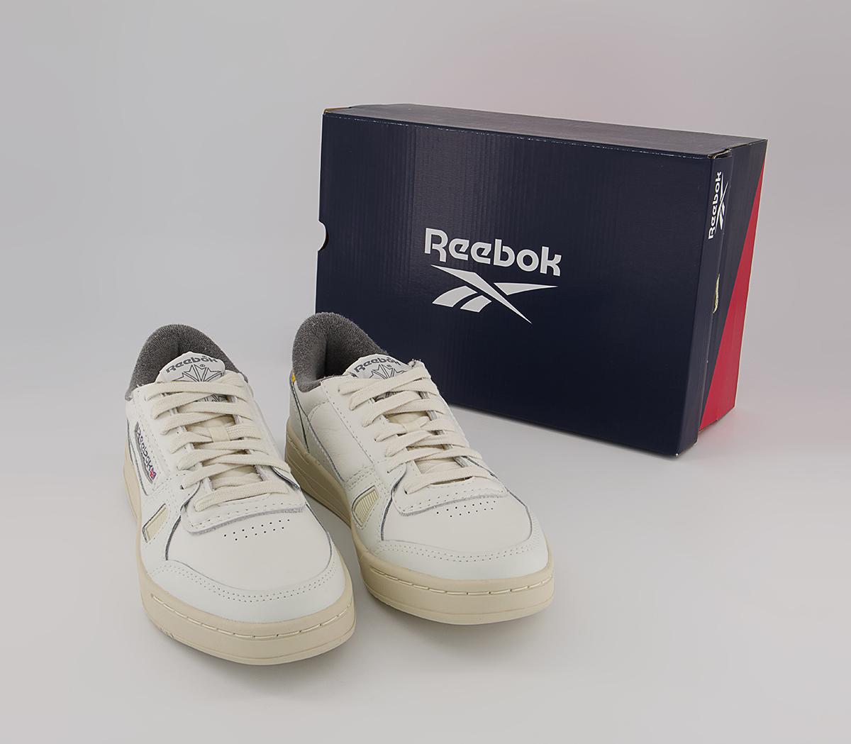 Reebok Lt Court Trainers Reebok Lt Court Trainers White Yellow