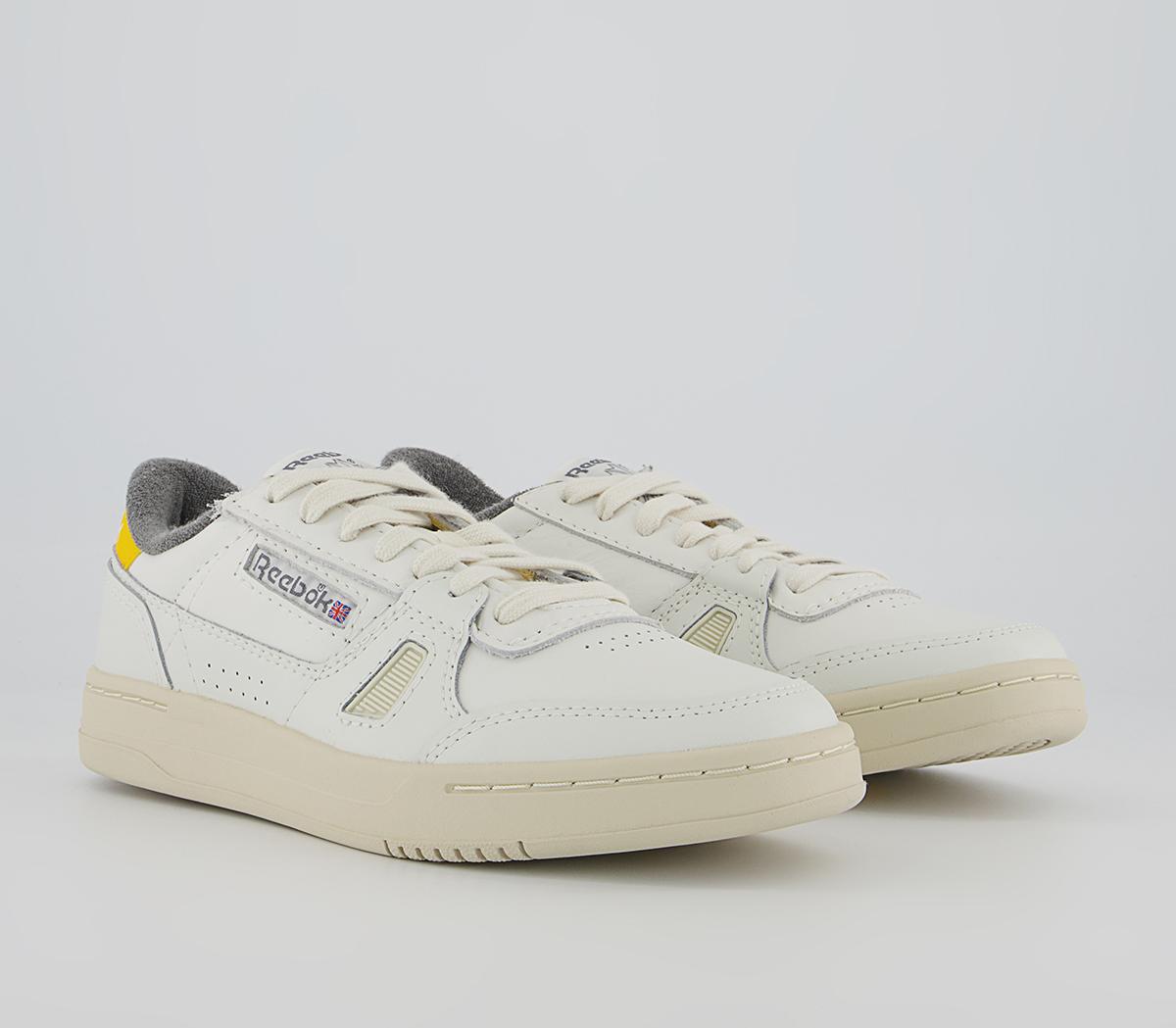 Reebok Lt Court Trainers Reebok Lt Court Trainers White Yellow