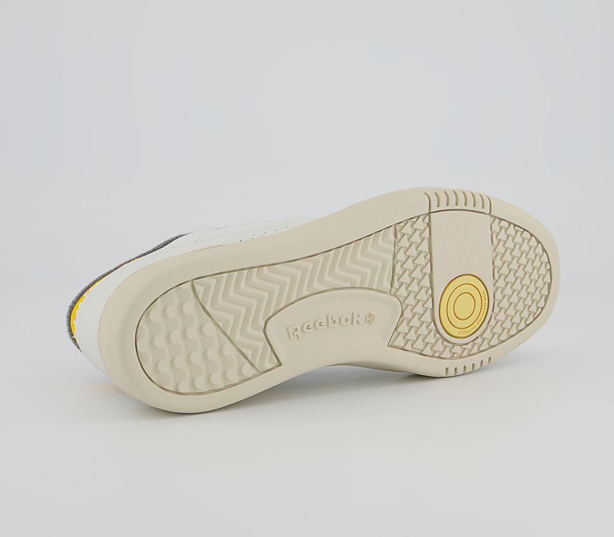 Reebok Lt Court Trainers Reebok Lt Court Trainers White Yellow