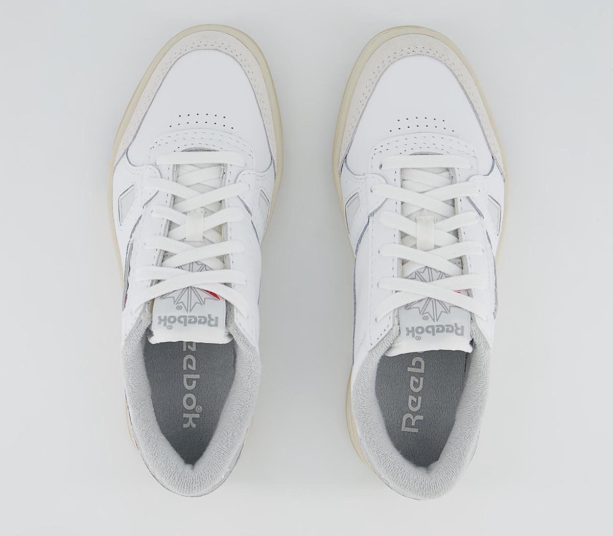 Reebok LT Court Trainers Reebok LT Court Trainers White Pure Grey 3 Alabaster