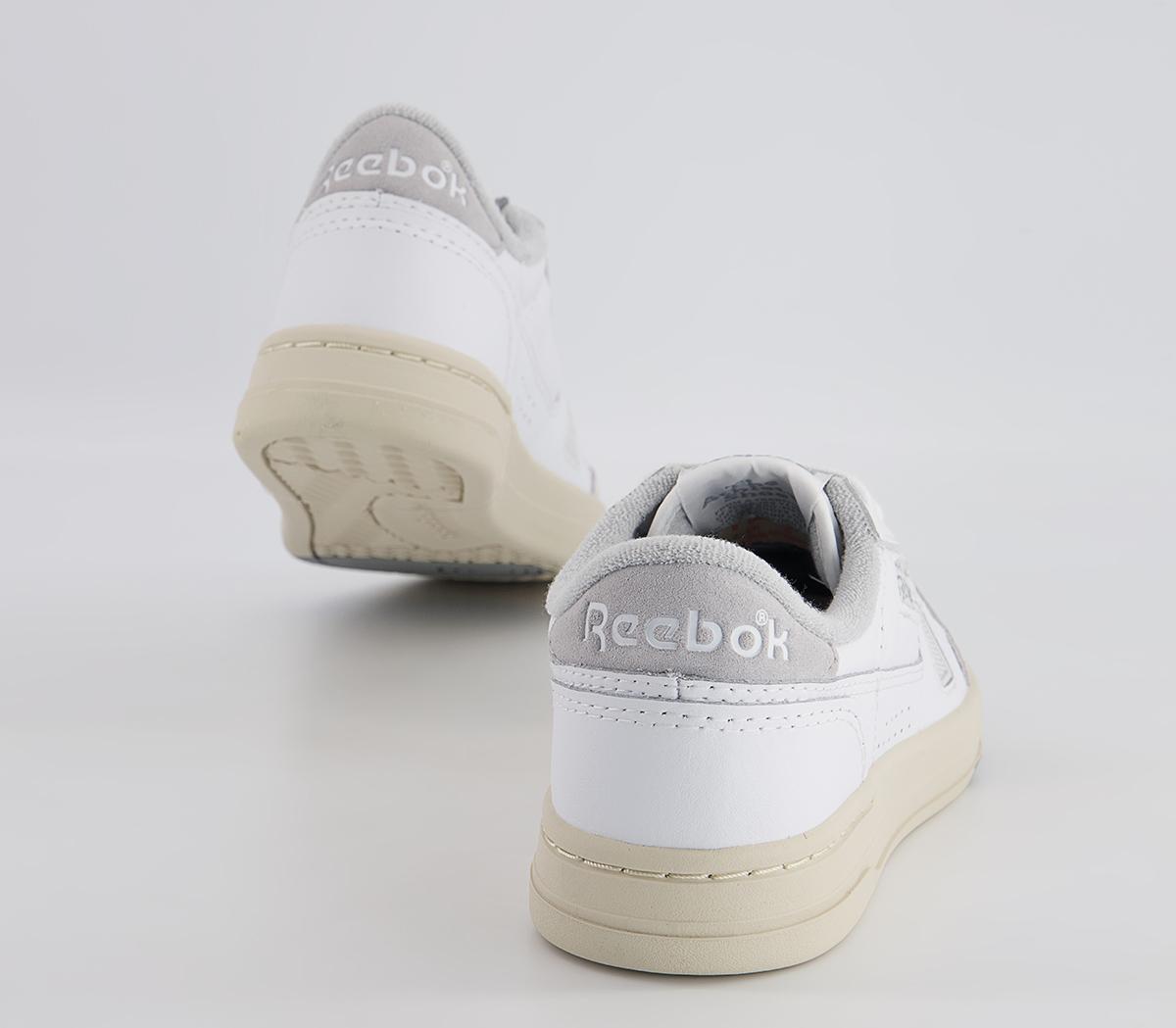 Reebok LT Court Trainers Reebok LT Court Trainers White Pure Grey 3 Alabaster