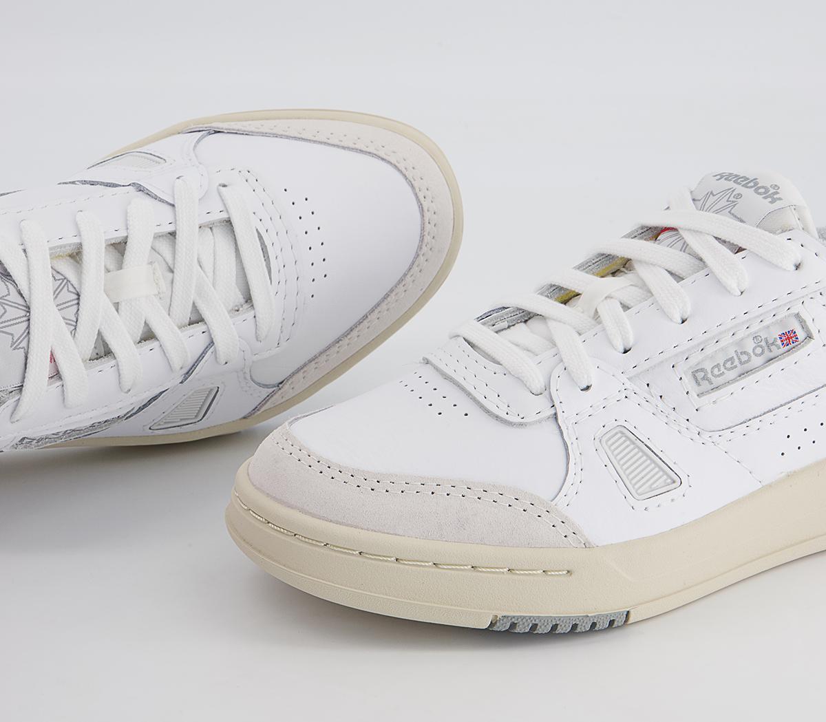 Reebok LT Court Trainers Reebok LT Court Trainers White Pure Grey 3 Alabaster