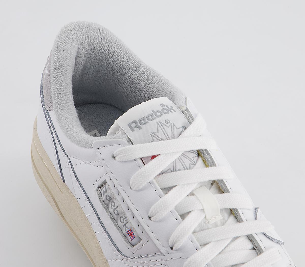 Reebok LT Court Trainers Reebok LT Court Trainers White Pure Grey 3 Alabaster