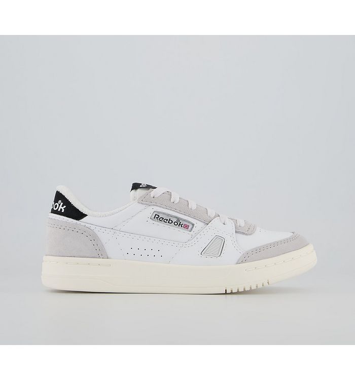 Reebok Lt Court Trainers White Core Black Pure Grey Leather