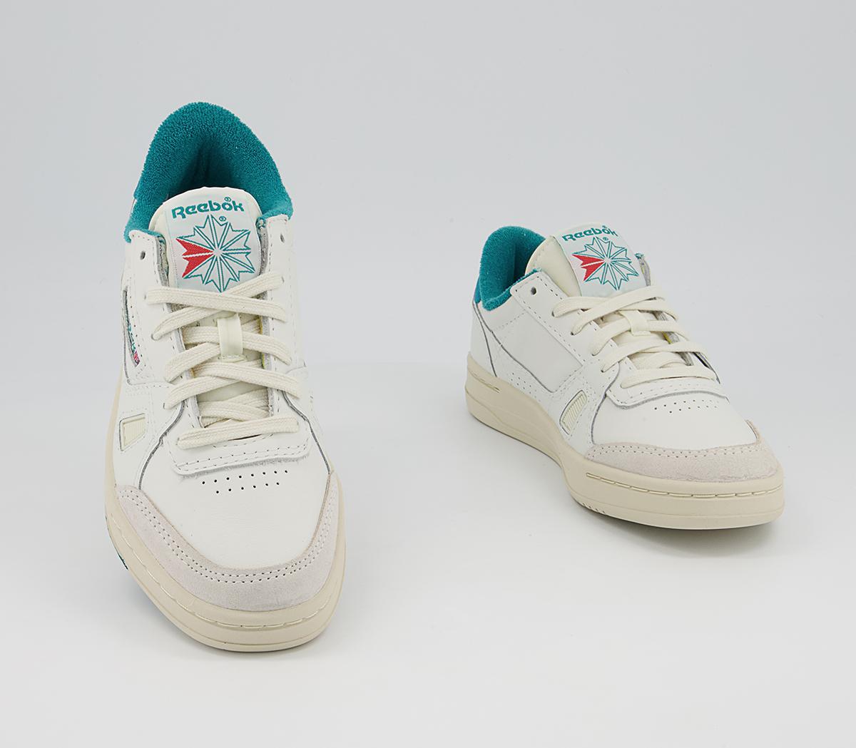 Reebok LT Court Trainers Reebok LT Court Trainers Chalk Seaport Teal Alabaster
