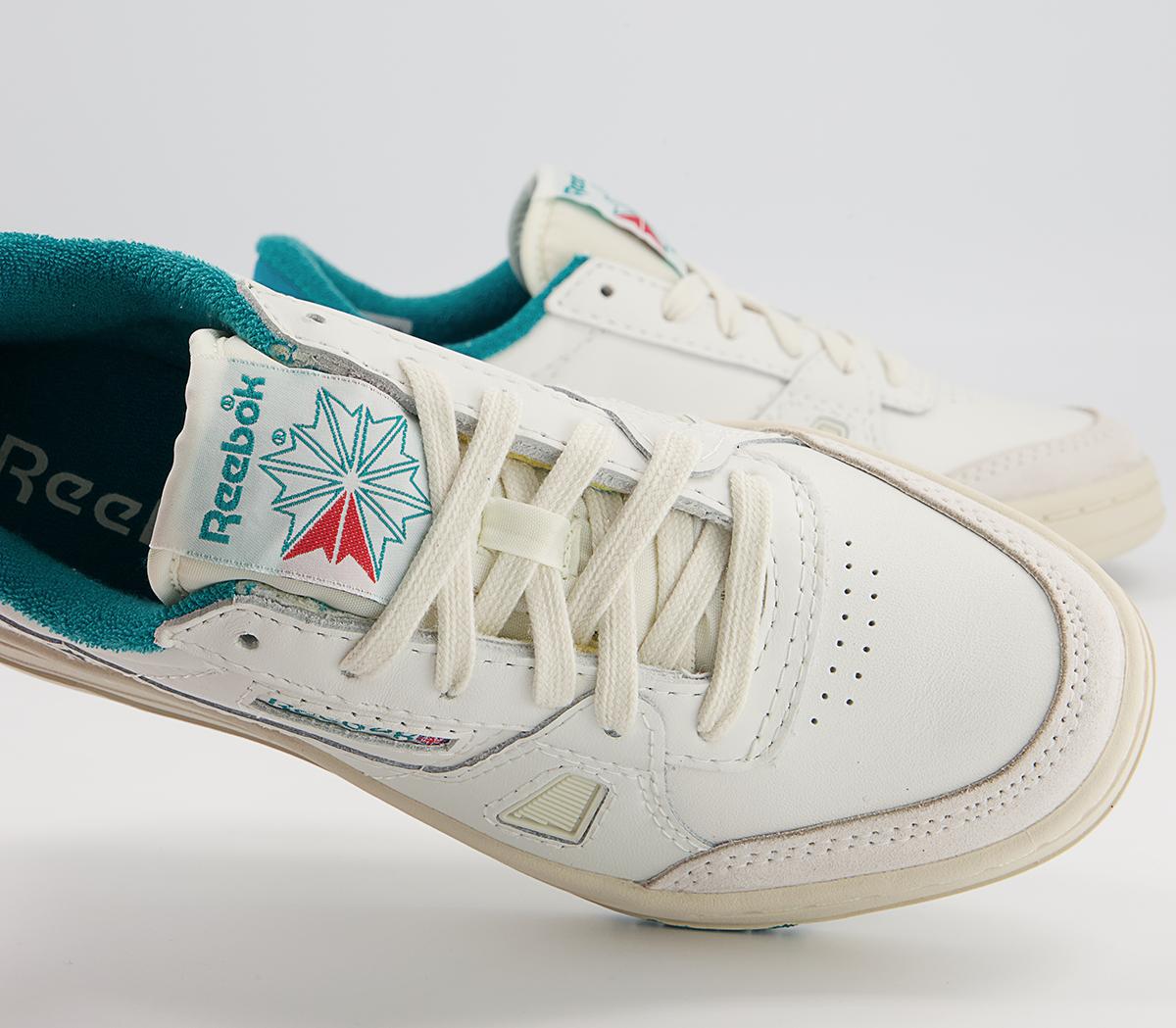 Reebok LT Court Trainers Reebok LT Court Trainers Chalk Seaport Teal Alabaster