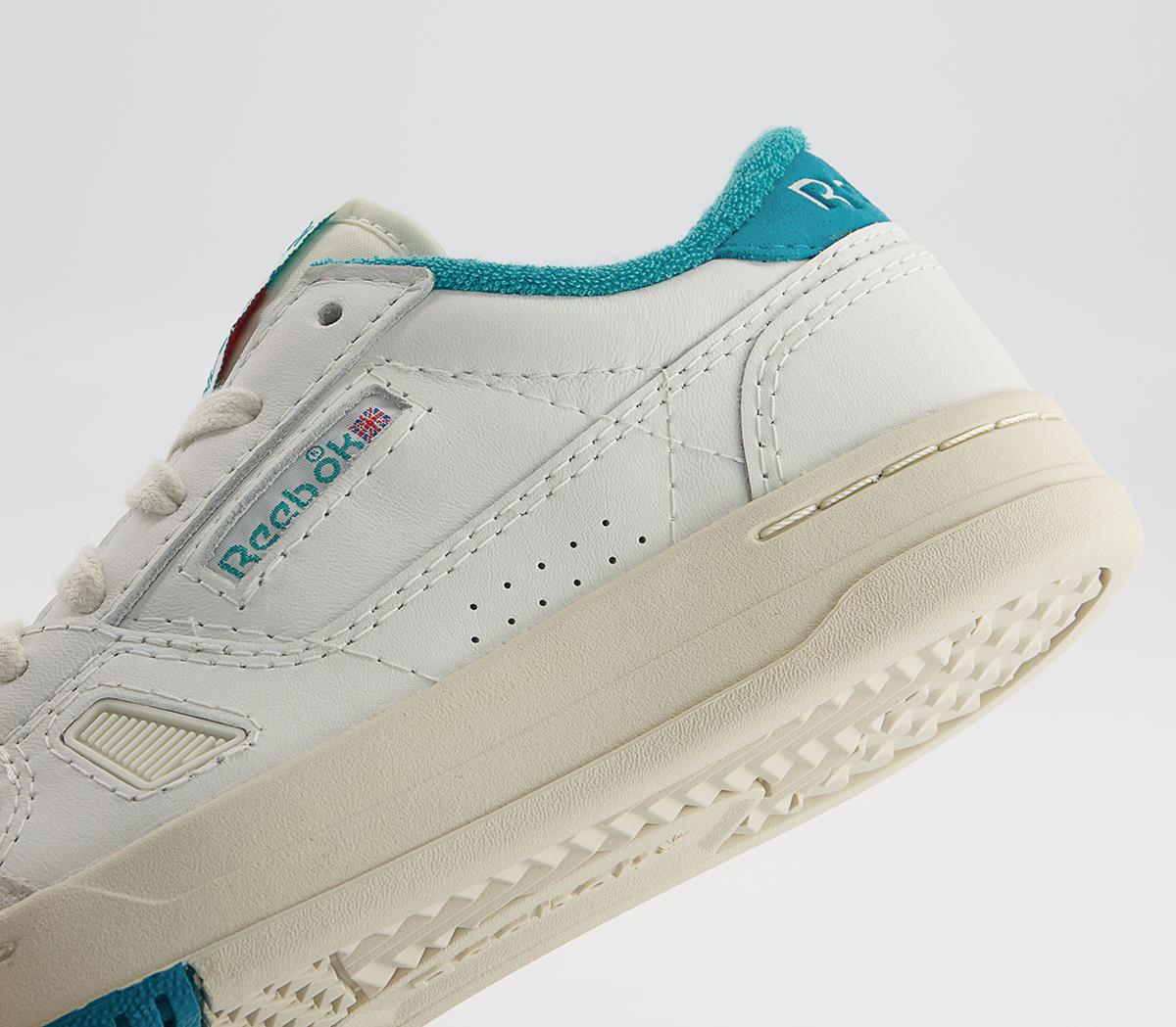 Reebok LT Court Trainers Reebok LT Court Trainers Chalk Seaport Teal Alabaster