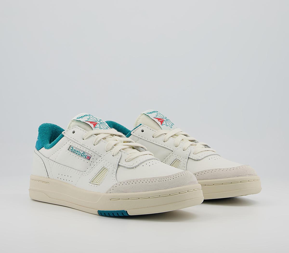 Reebok LT Court Trainers Reebok LT Court Trainers Chalk Seaport Teal Alabaster