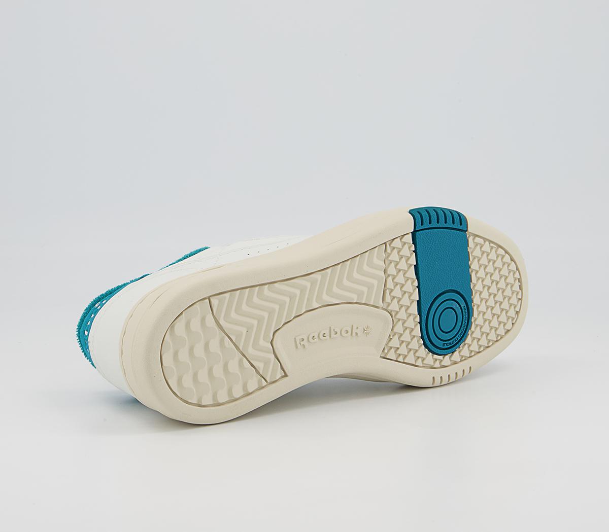 Reebok LT Court Trainers Reebok LT Court Trainers Chalk Seaport Teal Alabaster