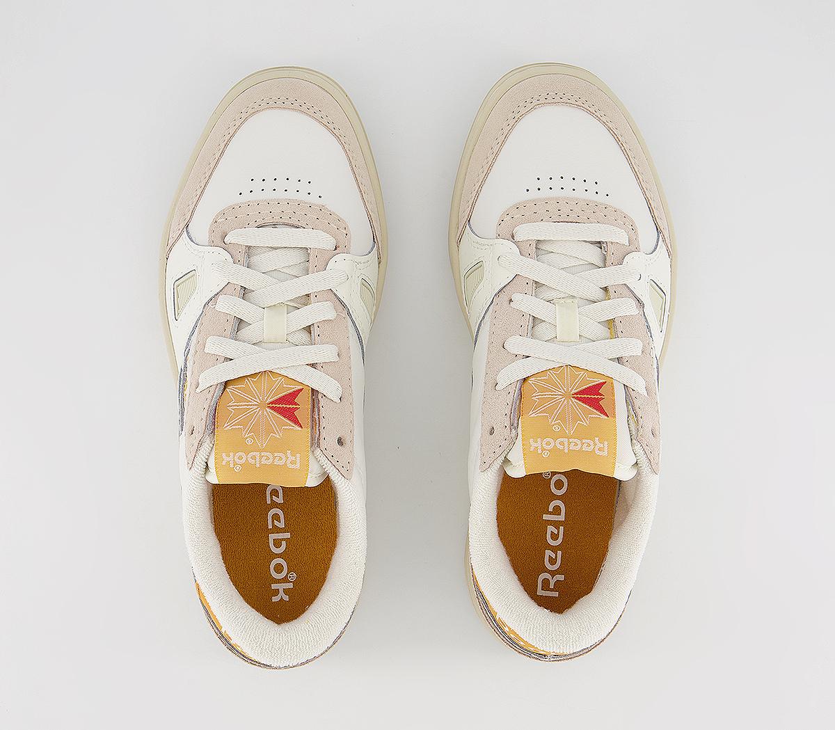 Reebok Lt Court Trainers Reebok Lt Court Trainers Bright Ochre White Red