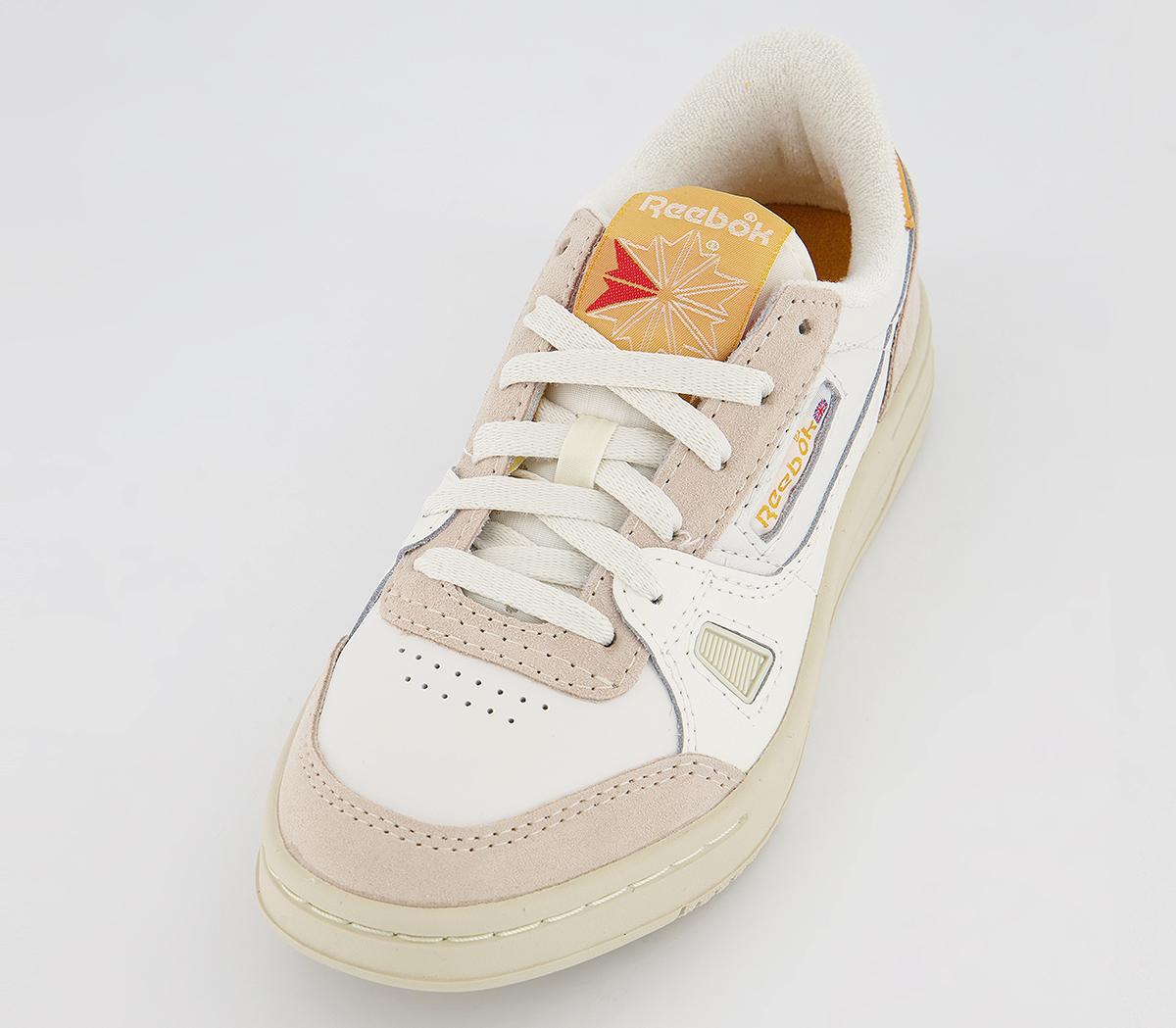Reebok Lt Court Trainers Reebok Lt Court Trainers Bright Ochre White Red