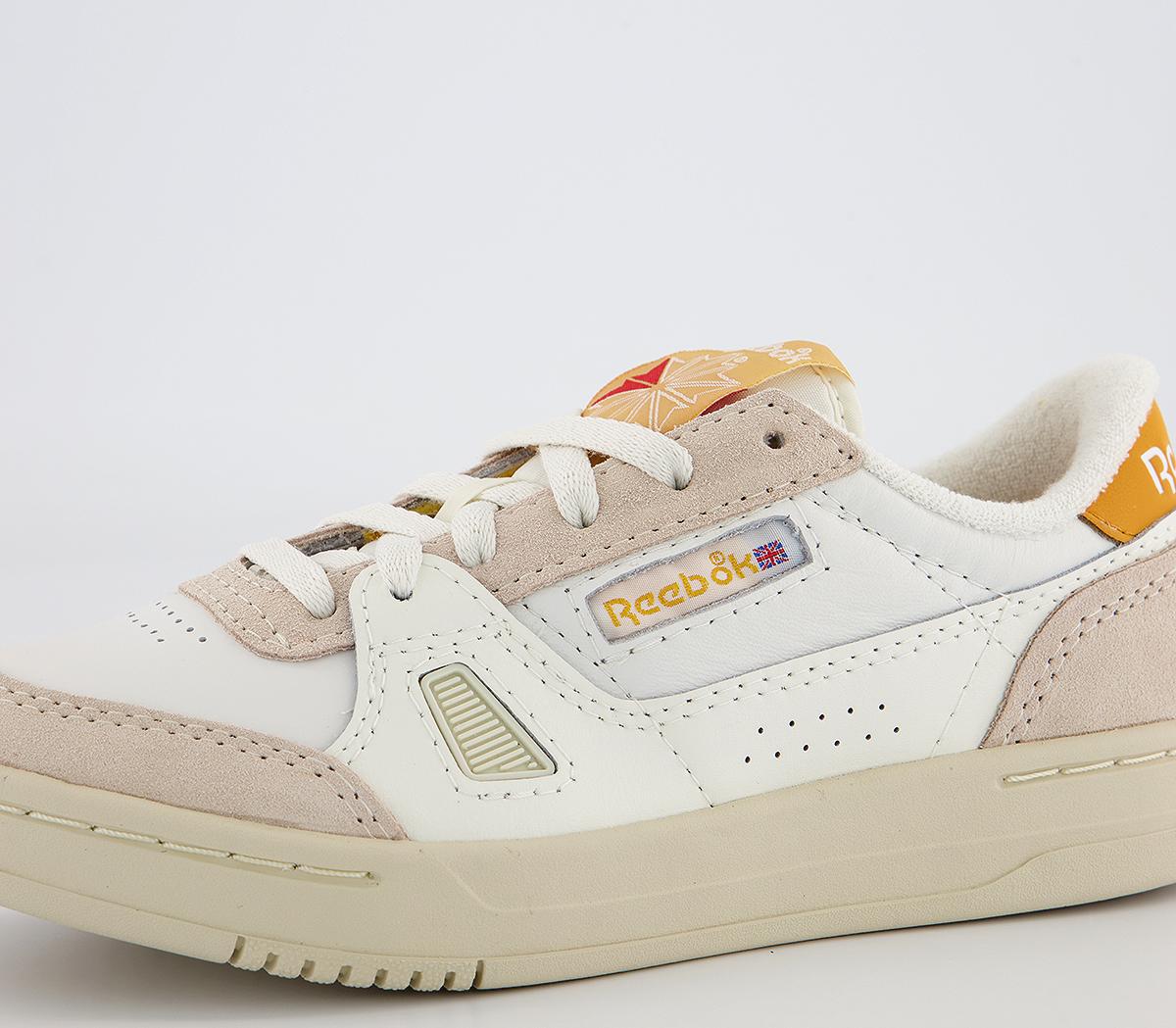 Reebok Lt Court Trainers Reebok Lt Court Trainers Bright Ochre White Red