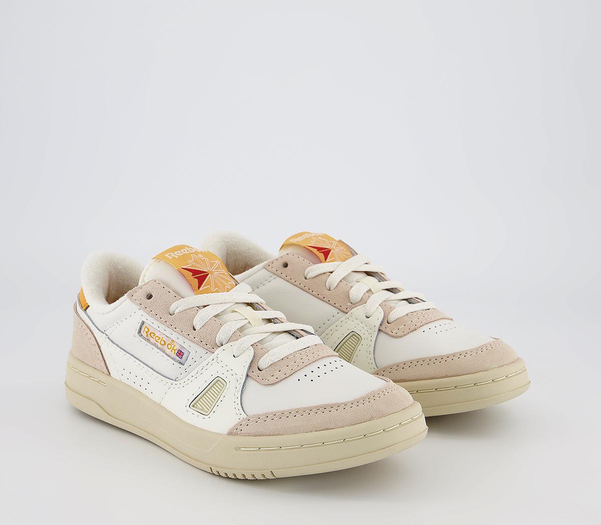 Reebok Lt Court Trainers Reebok Lt Court Trainers Bright Ochre White Red